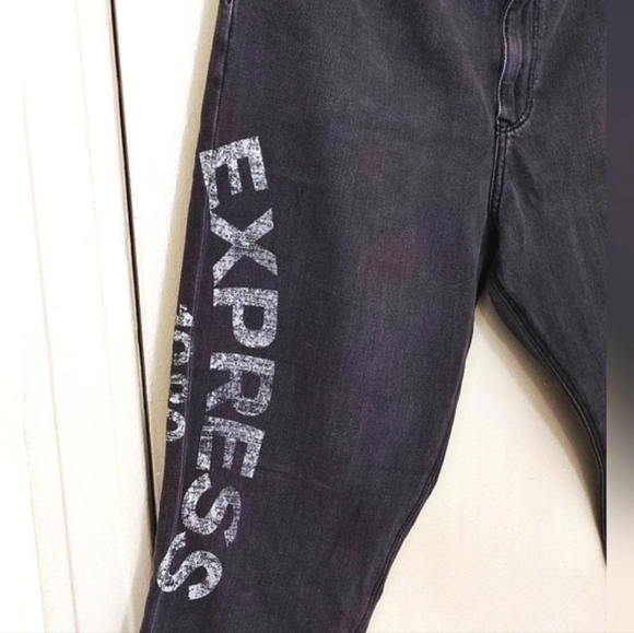 Express High Rise Vintage Skinny Denim Jeans - Picture 3 of 3